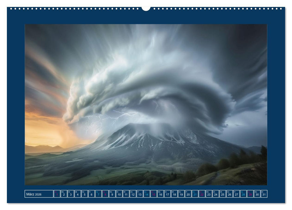 Im Bann der Naturgewalten (CALVENDO Premium Wandkalender 2026)
