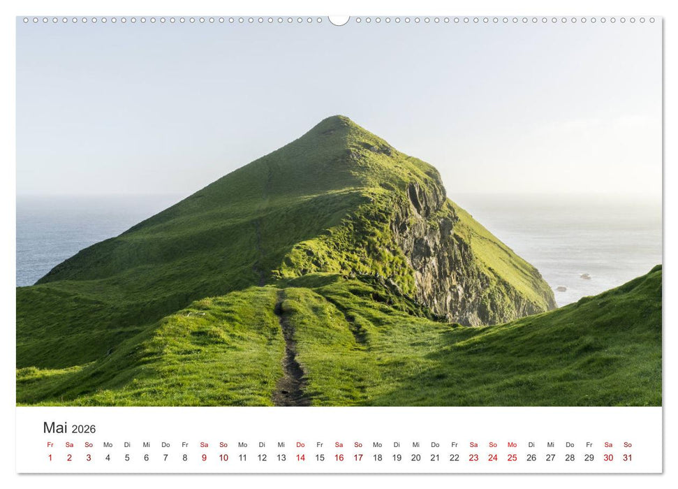 Färöer - Die wunderschönen Inseln im Norden. (CALVENDO Premium Wandkalender 2026)
