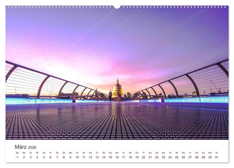 London - In der Stadt der Superlative. (CALVENDO Premium Wandkalender 2026)