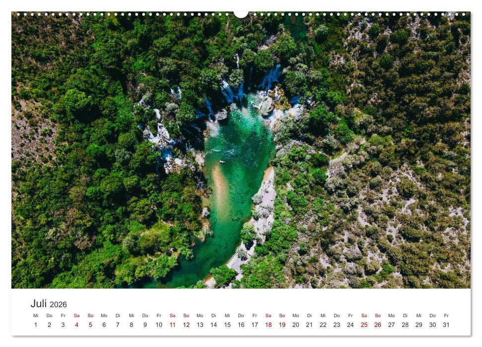 Bosnien - Wunderschöne Natur in einem bezaubernden Land. (CALVENDO Premium Wandkalender 2026)