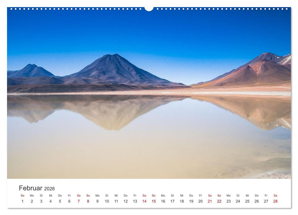 Vulkane - Die atemberaubendsten Motive der Feuerspucker. (CALVENDO Premium Wandkalender 2026)