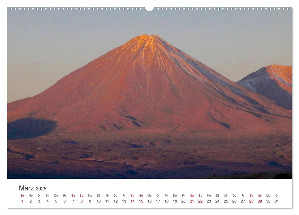 Vulkane - Die atemberaubendsten Motive der Feuerspucker. (CALVENDO Premium Wandkalender 2026)