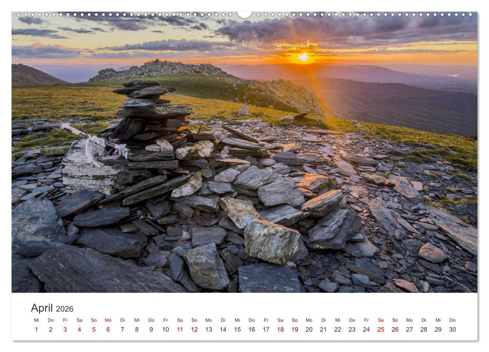 Uralgebirge - Das wunderschöne Gebirge zwischen Asien und Europa. (CALVENDO Premium Wandkalender 2026)