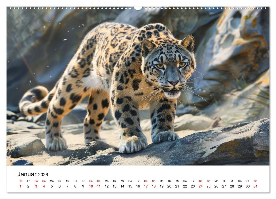 Magische Tierwelt Asiens (CALVENDO Premium Wandkalender 2026)