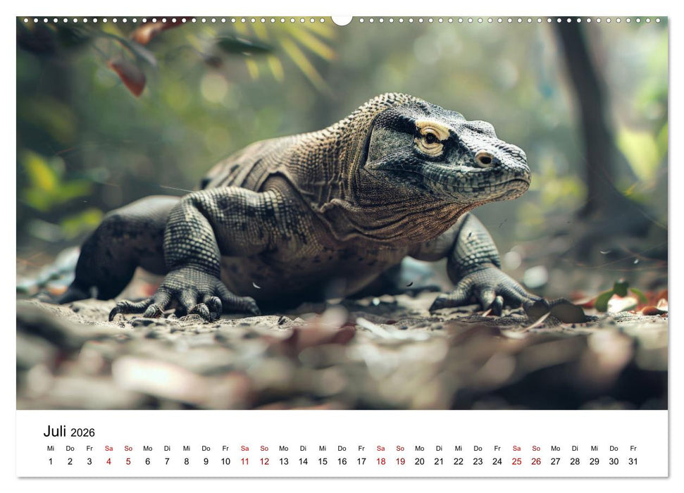 Magische Tierwelt Asiens (CALVENDO Premium Wandkalender 2026)