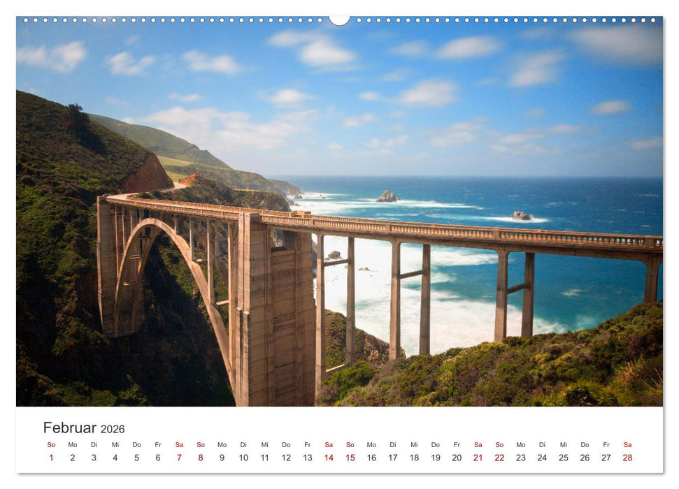 Brücken - Die schönsten Brücken der Welt. (CALVENDO Premium Wandkalender 2026)