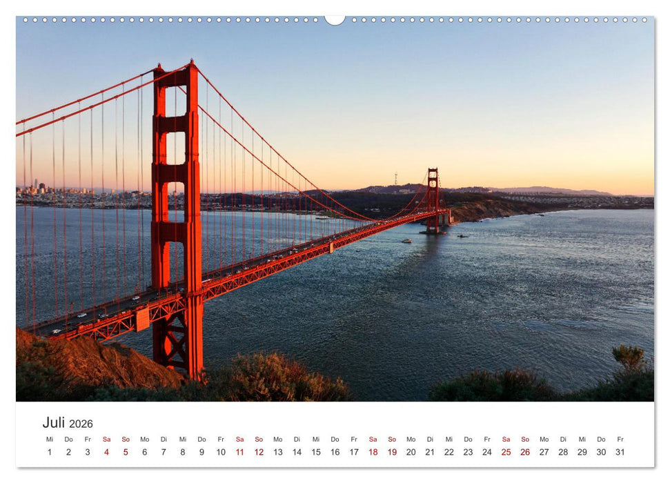 Brücken - Die schönsten Brücken der Welt. (CALVENDO Premium Wandkalender 2026)