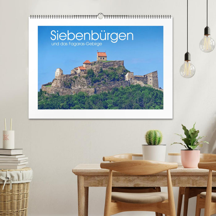 Siebenbürgen und das Fagaras Gebirge (CALVENDO Wandkalender 2026)