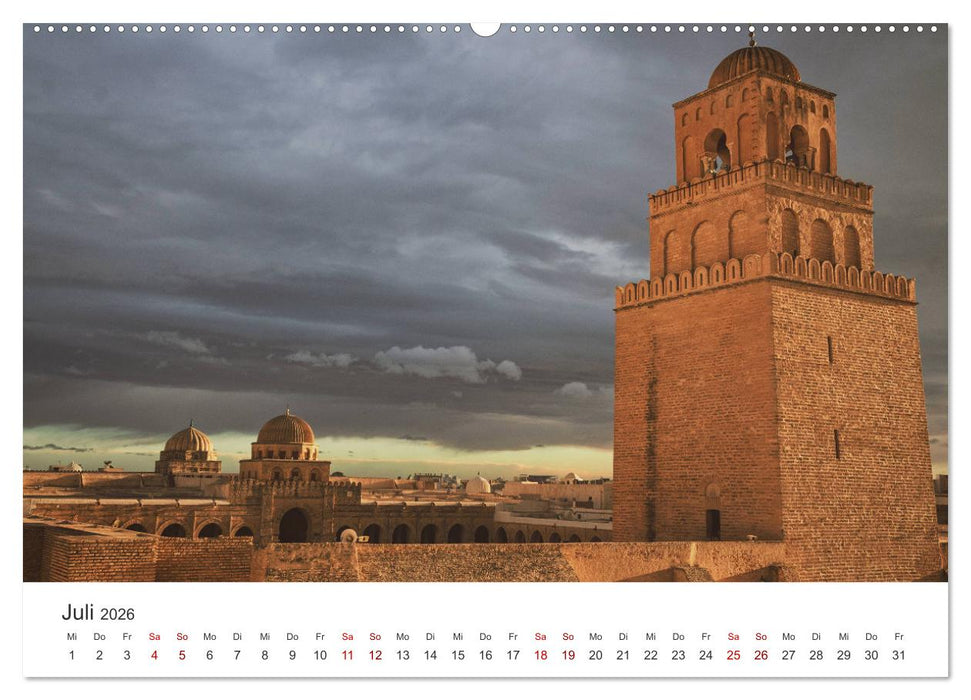 Tunesien - Das beeindruckende Land in Nordafrika. (CALVENDO Premium Wandkalender 2026)
