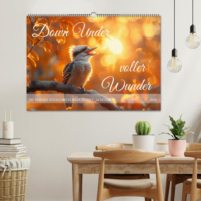 Down Under voller Wunder (CALVENDO Wandkalender 2026)