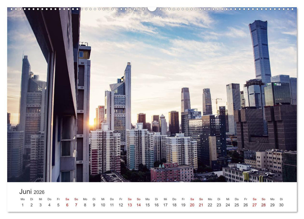 Peking - Die faszinierende Hauptstadt Chinas. (CALVENDO Premium Wandkalender 2026)