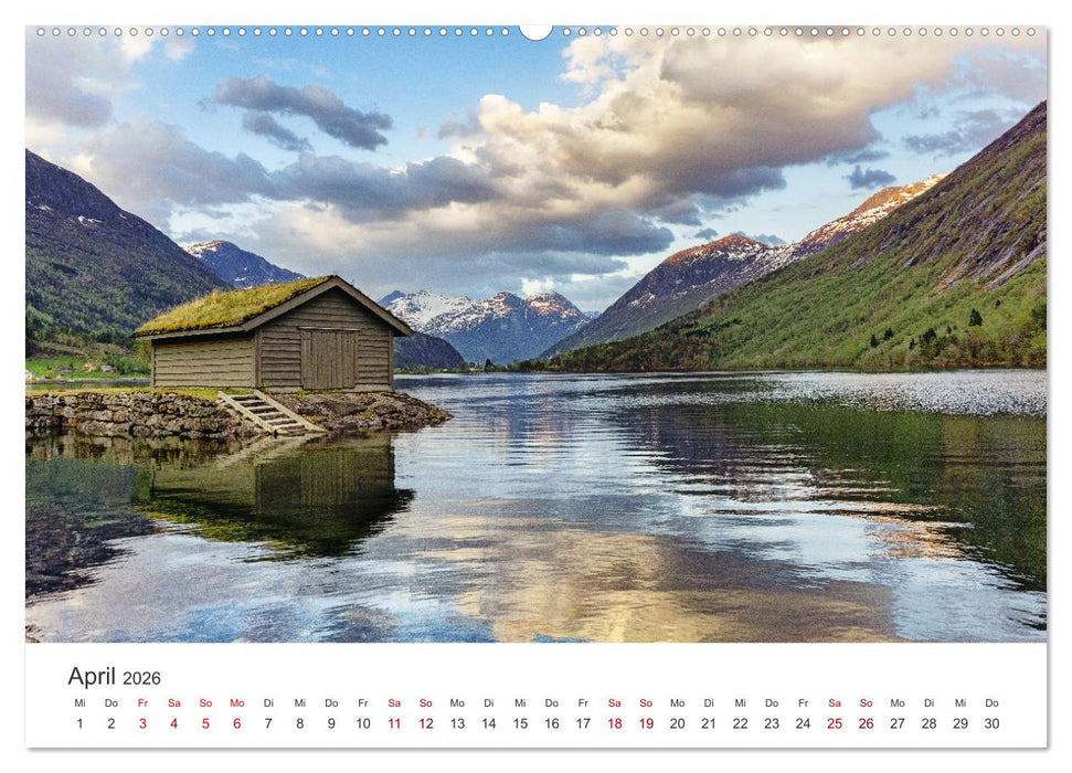 Norwegen - Das wunderschöne Land im Norden. (CALVENDO Premium Wandkalender 2026)