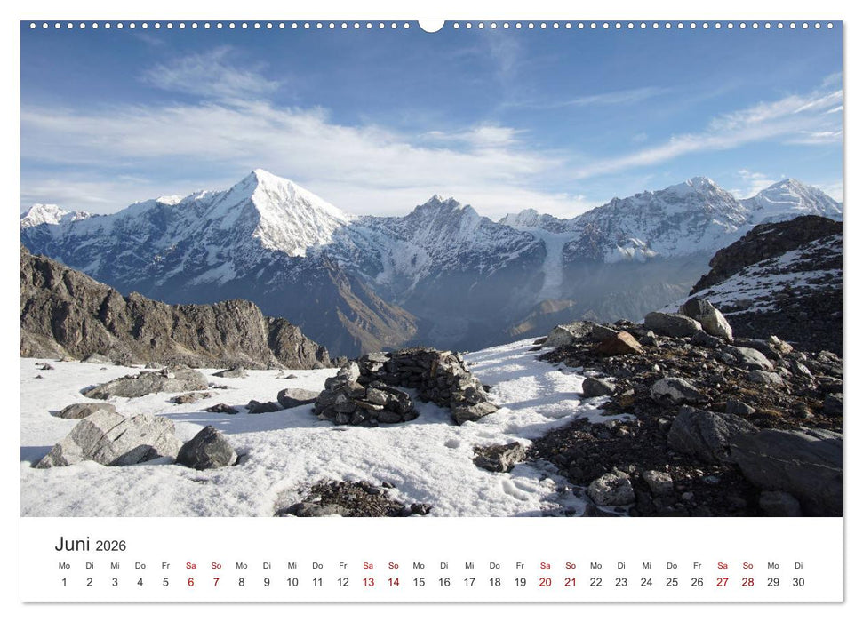 Nepal - Eine bezaubernde Reise nach Asien. (CALVENDO Premium Wandkalender 2026)