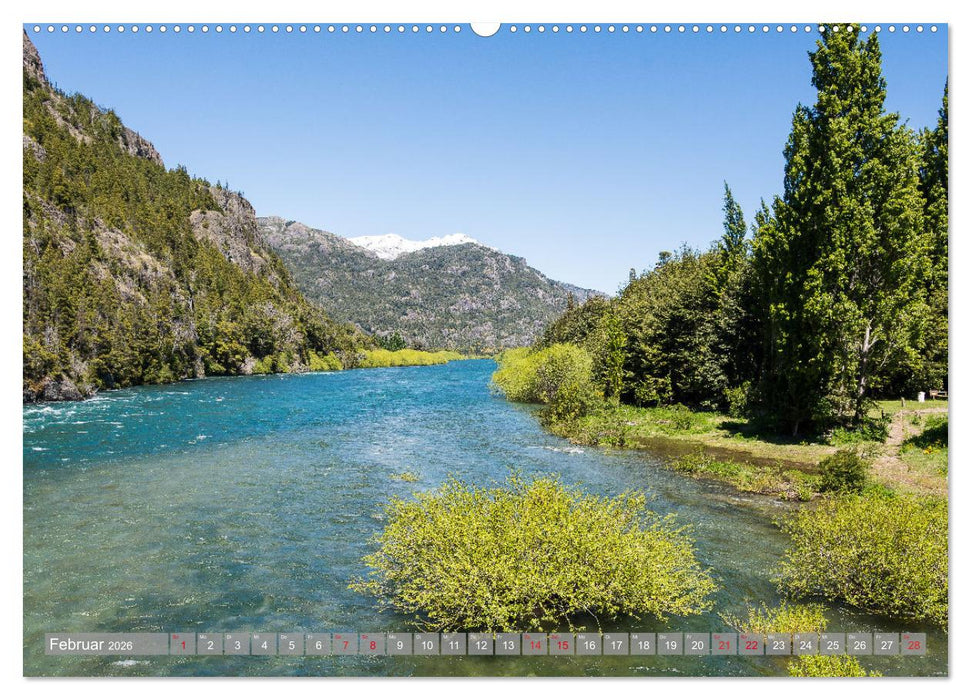 Patagonien - Eine Landschaft der Kontraste (CALVENDO Premium Wandkalender 2026)