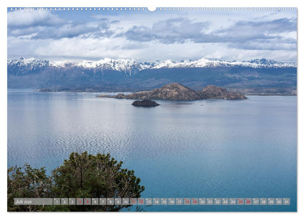 Patagonien - Eine Landschaft der Kontraste (CALVENDO Premium Wandkalender 2026)