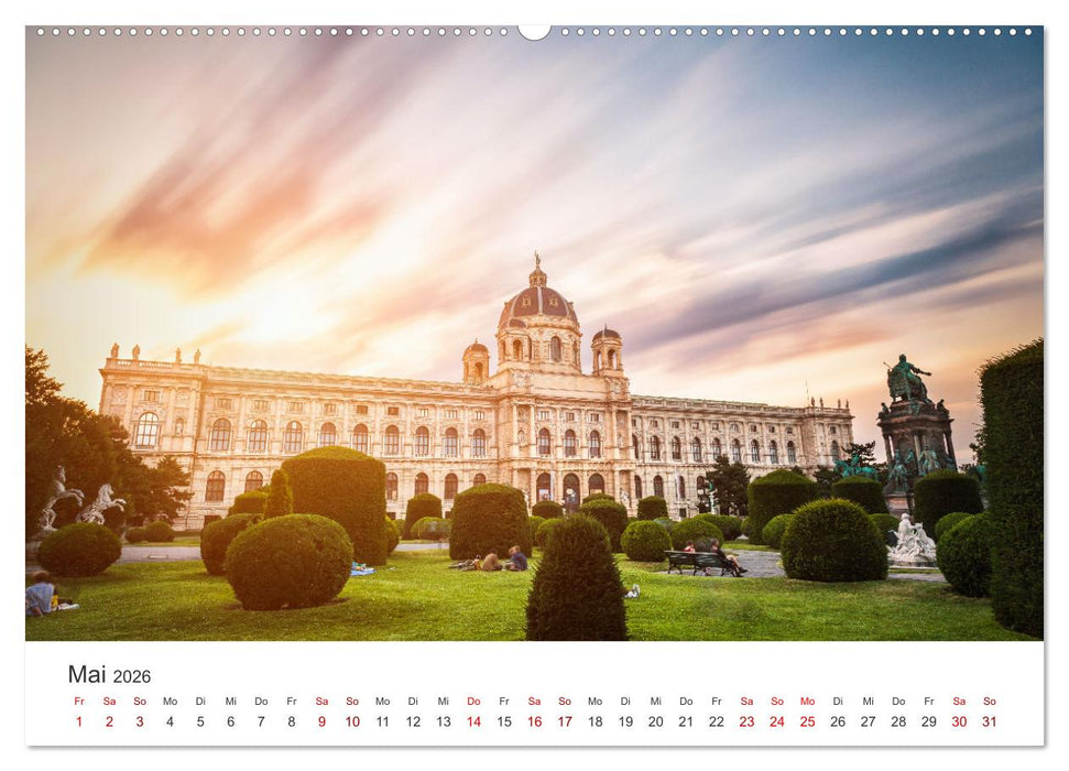 Europa - Eine Reise zu einigen der schönsten Hauptstädten. (CALVENDO Premium Wandkalender 2026)