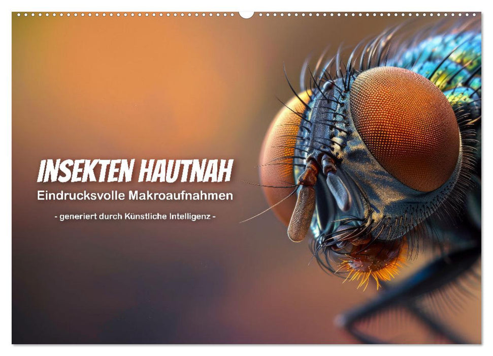 Insekten hautnah (CALVENDO Wandkalender 2026)