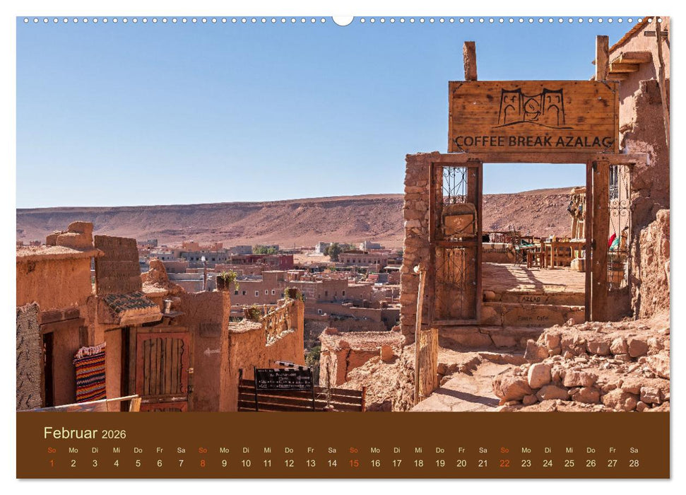 Marokko Impressionan (CALVENDO Premium Wandkalender 2026)