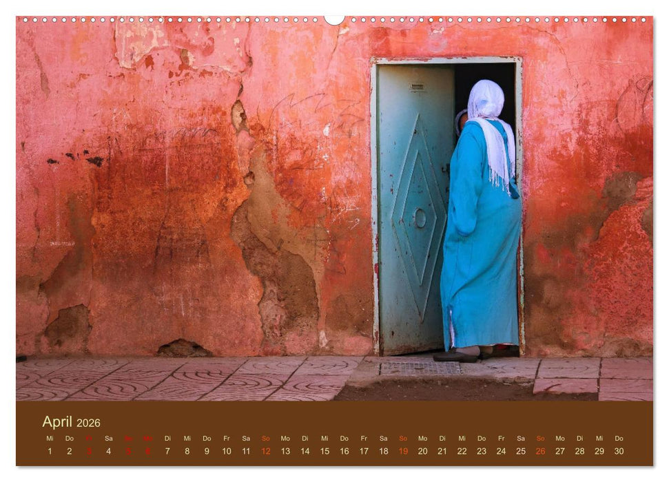 Marokko Impressionan (CALVENDO Premium Wandkalender 2026)