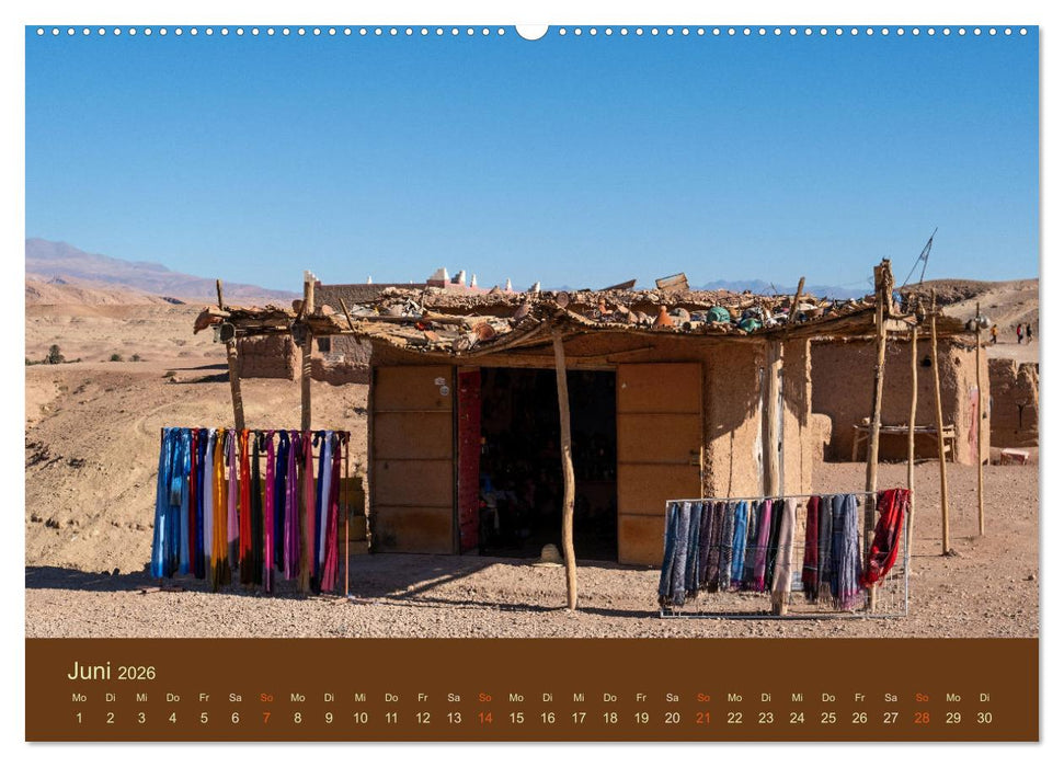 Marokko Impressionan (CALVENDO Premium Wandkalender 2026)