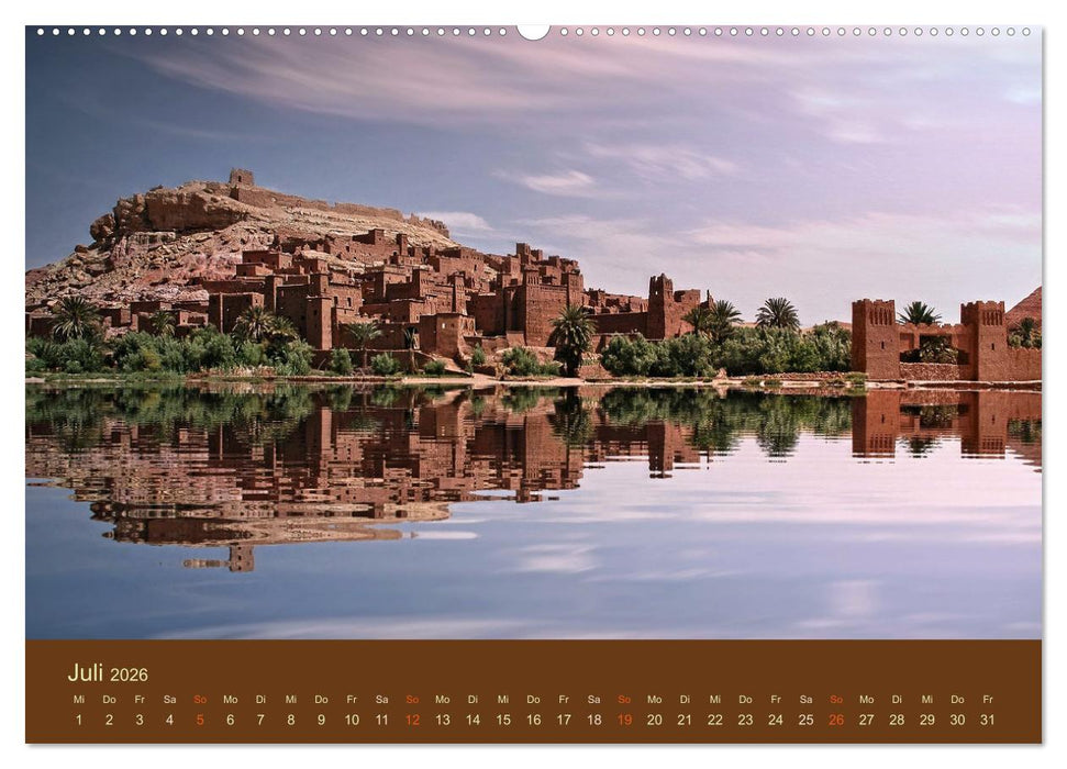 Marokko Impressionan (CALVENDO Premium Wandkalender 2026)