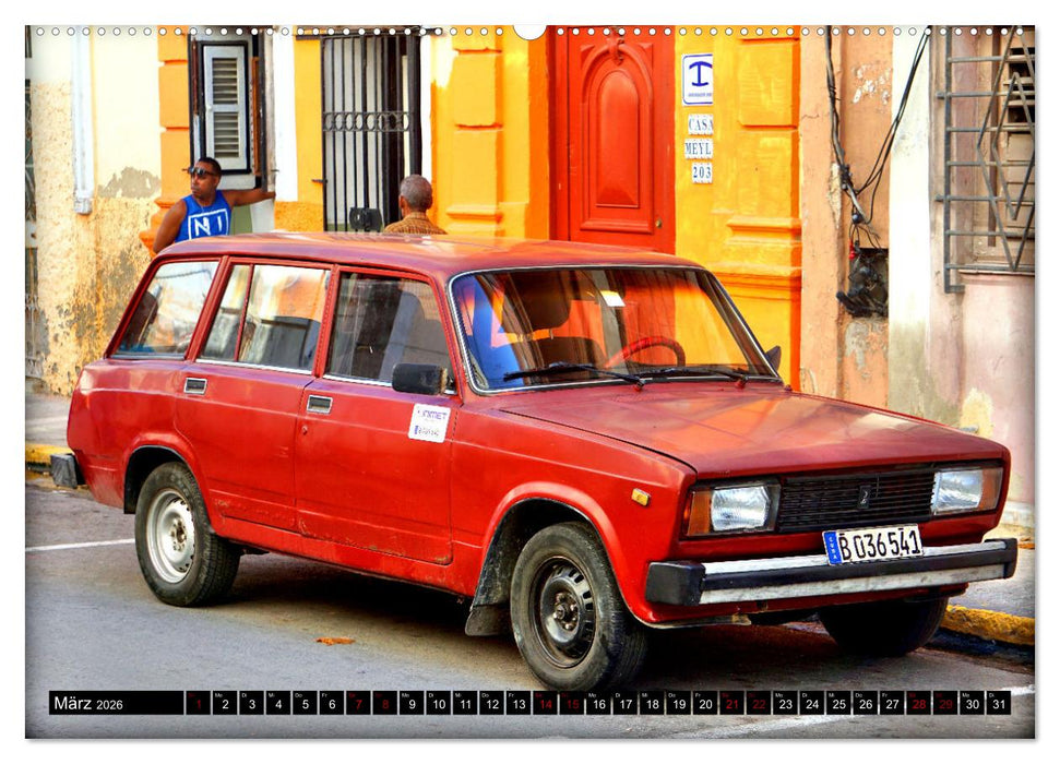 LADA-2104 - Der Kombi-Hit aus Toljatti (CALVENDO Premium Wandkalender 2026)