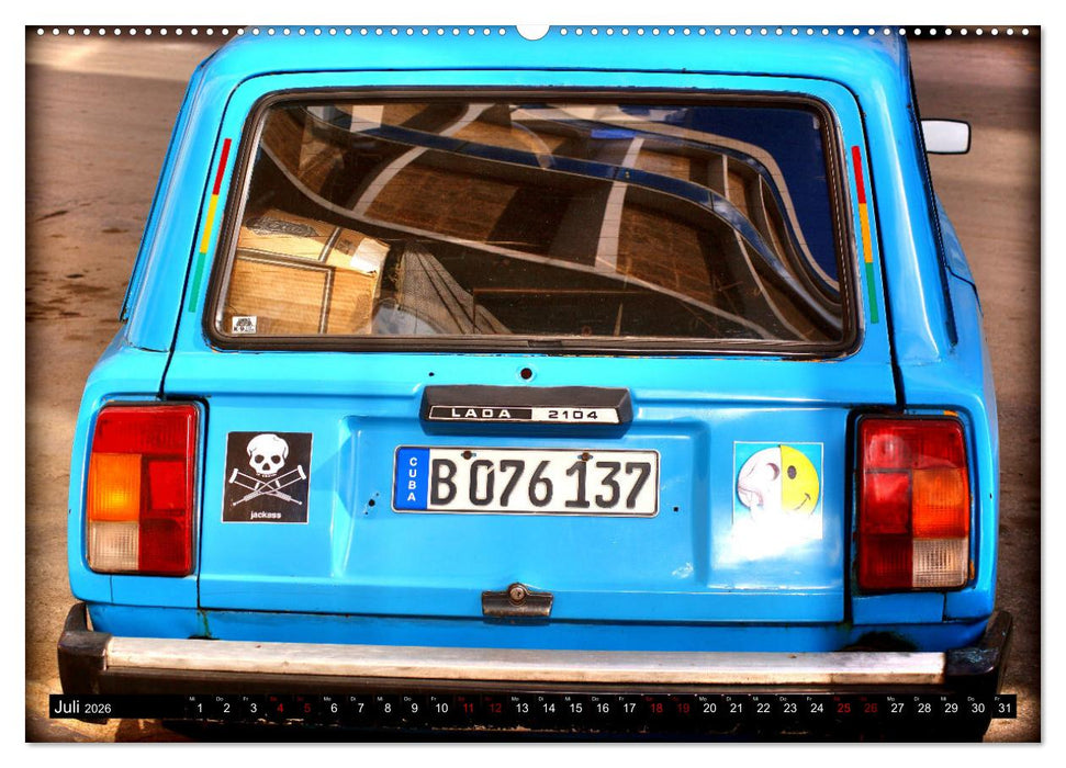 LADA-2104 - Der Kombi-Hit aus Toljatti (CALVENDO Premium Wandkalender 2026)