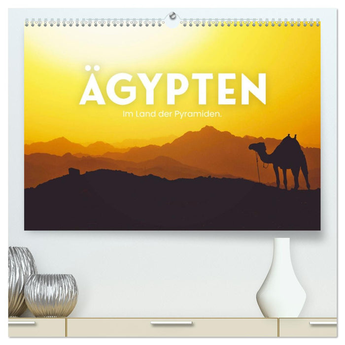 Ägypten - Im Land der Pyramiden. (CALVENDO Premium Wandkalender 2026)