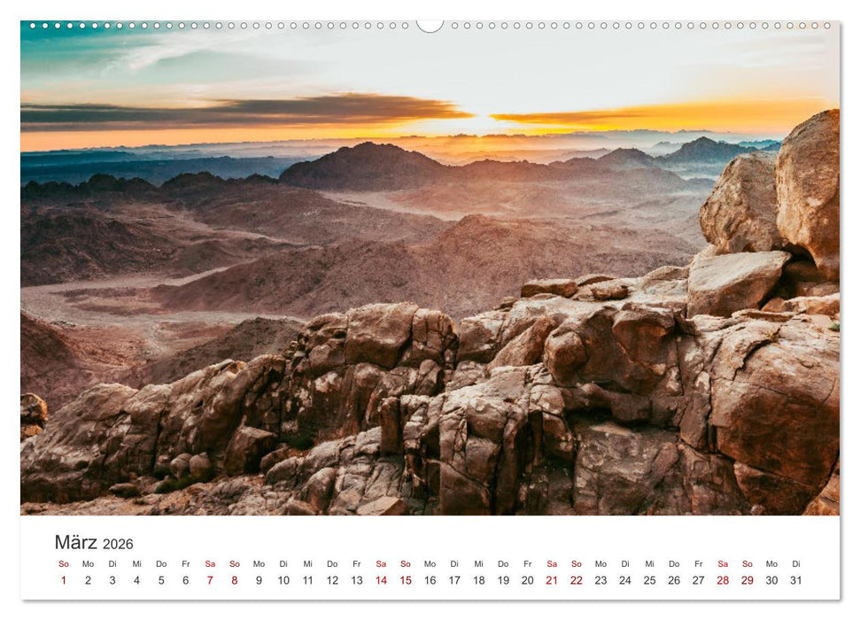 Ägypten - Im Land der Pyramiden. (CALVENDO Premium Wandkalender 2026)