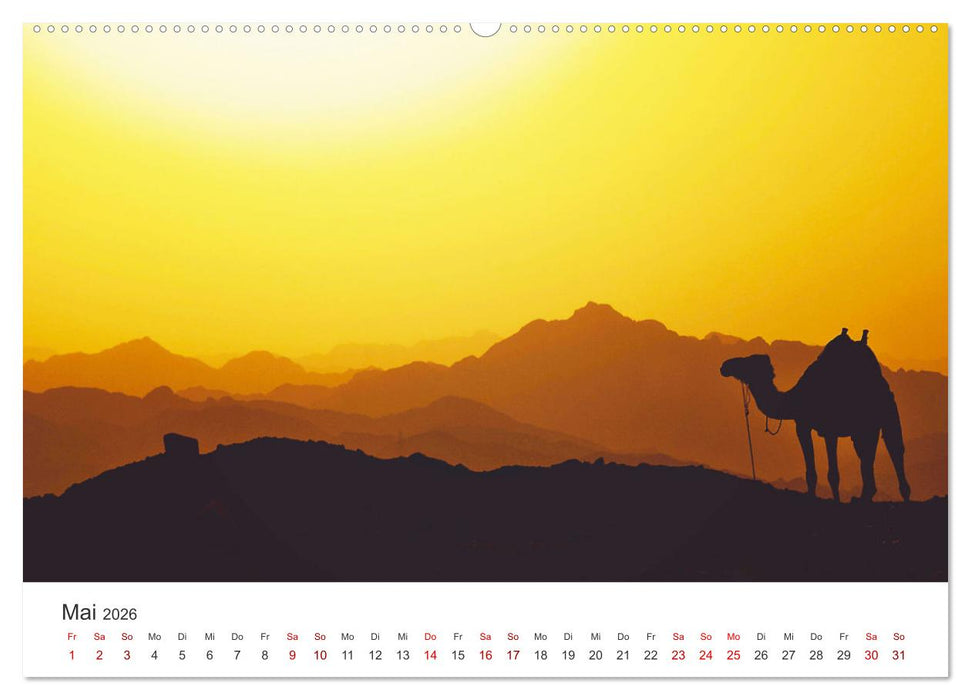 Ägypten - Im Land der Pyramiden. (CALVENDO Premium Wandkalender 2026)