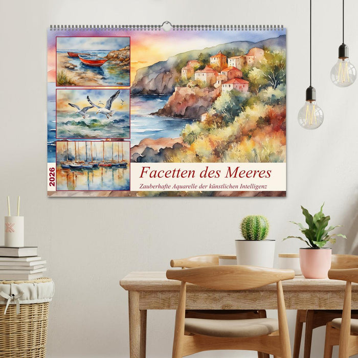 Facetten des Meeres (CALVENDO Wandkalender 2026)
