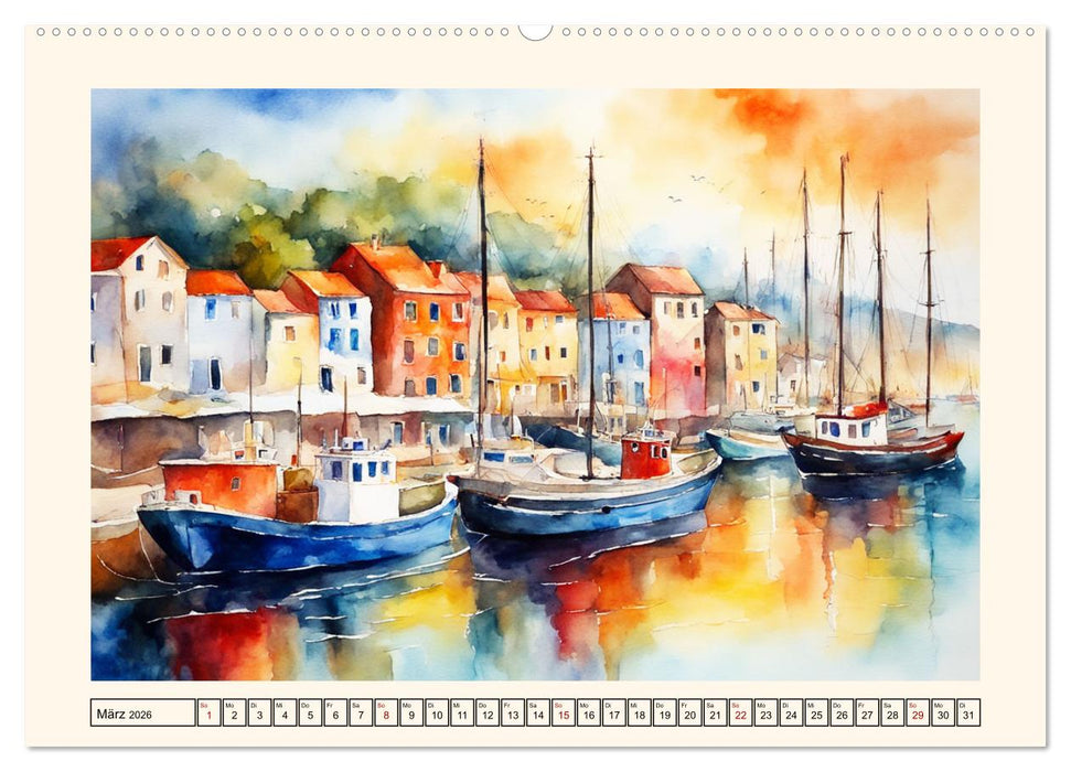 Facetten des Meeres (CALVENDO Wandkalender 2026)