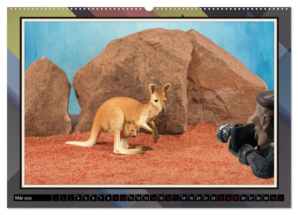 Fotograf auf Pirsch - ein Kinderkalender (CALVENDO Premium Wandkalender 2026)