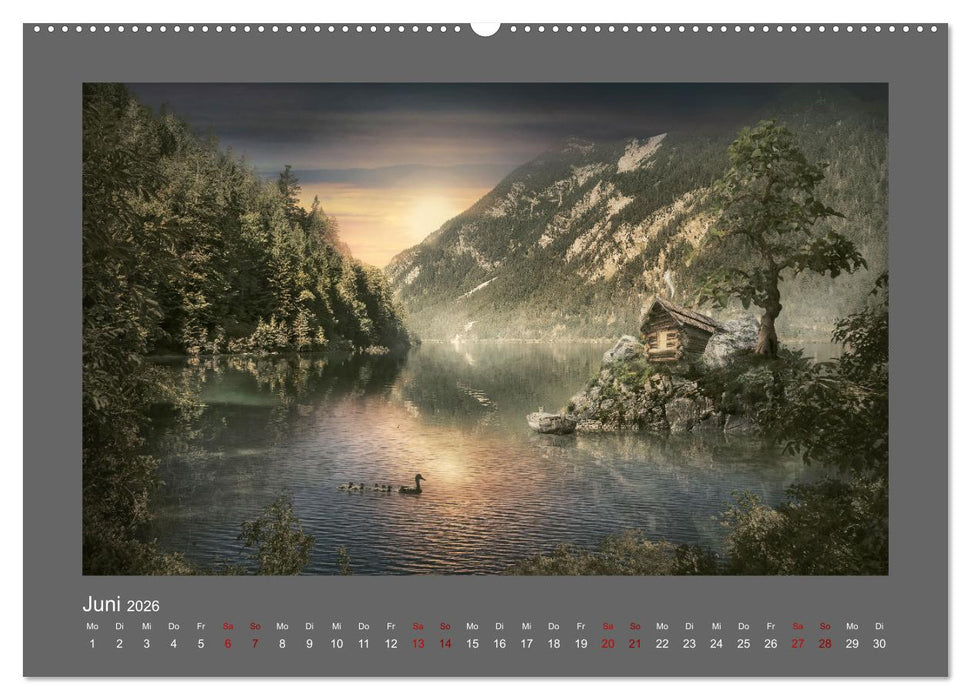 Vom Zauber der Einsamkeit (CALVENDO Premium Wandkalender 2026)