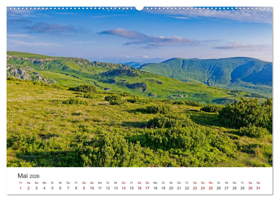 Siebenbürgen und das Fagaras Gebirge (CALVENDO Premium Wandkalender 2026)