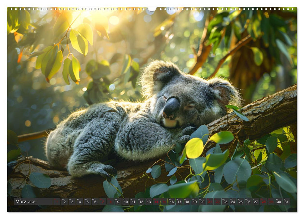 Down Under voller Wunder (CALVENDO Premium Wandkalender 2026)