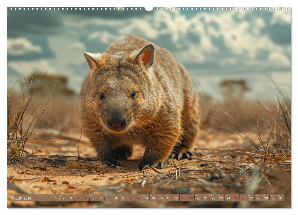 Down Under voller Wunder (CALVENDO Premium Wandkalender 2026)