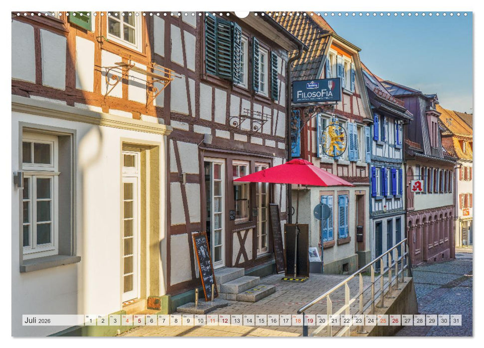 Lahr im Schwarzwald Impression (CALVENDO Premium Wandkalender 2026)