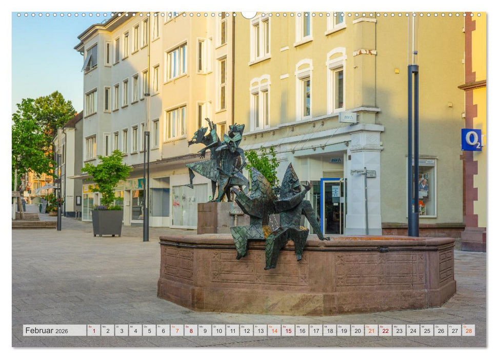 Offenburg Impressionen (CALVENDO Premium Wandkalender 2026)