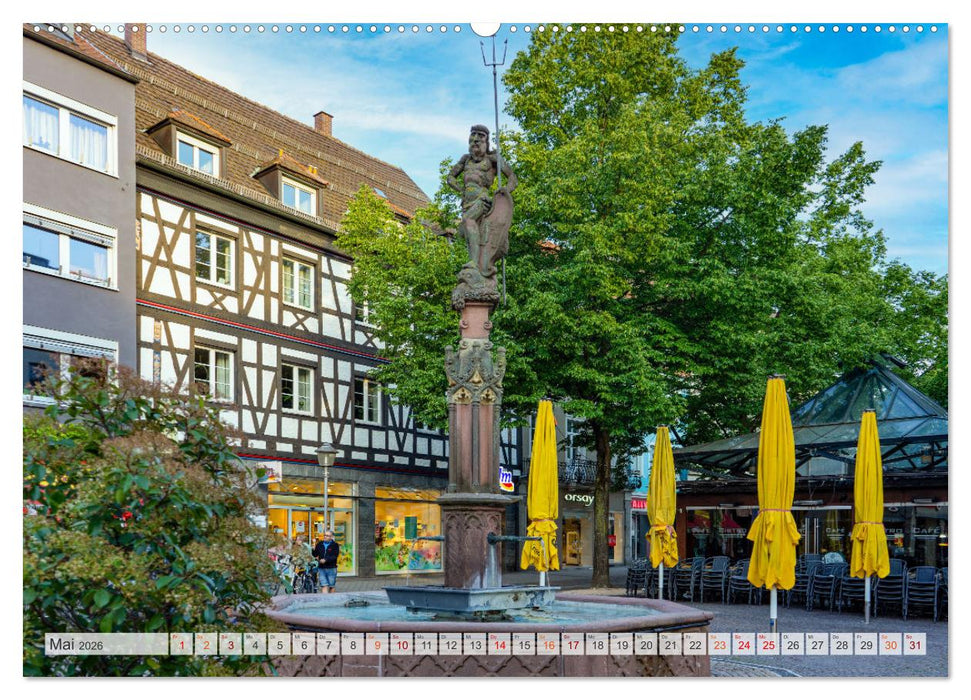 Offenburg Impressionen (CALVENDO Premium Wandkalender 2026)