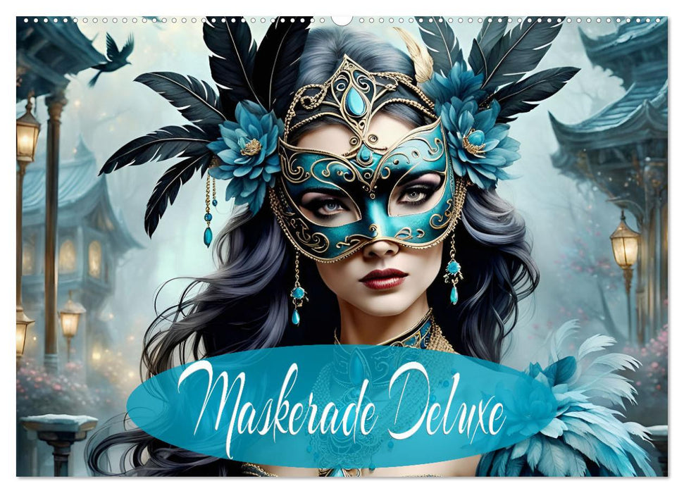 Maskerade Deluxe (CALVENDO Wandkalender 2026)