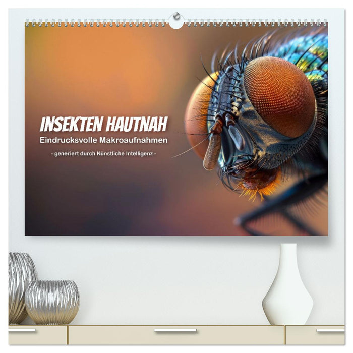Insekten hautnah (CALVENDO Premium Wandkalender 2026)