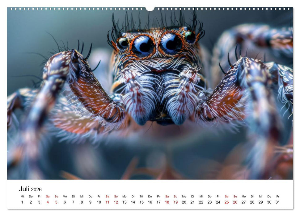 Insekten hautnah (CALVENDO Premium Wandkalender 2026)