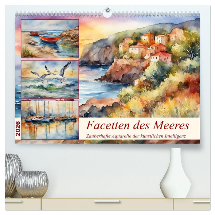 Facetten des Meeres (CALVENDO Premium Wandkalender 2026)