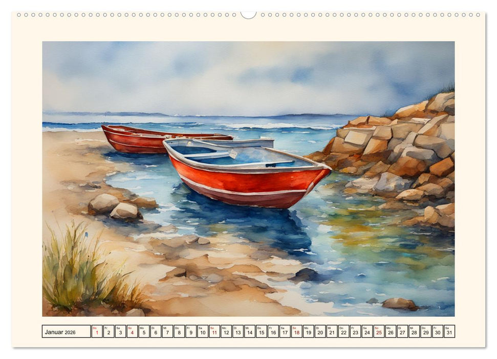 Facetten des Meeres (CALVENDO Premium Wandkalender 2026)