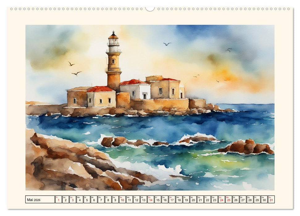 Facetten des Meeres (CALVENDO Premium Wandkalender 2026)