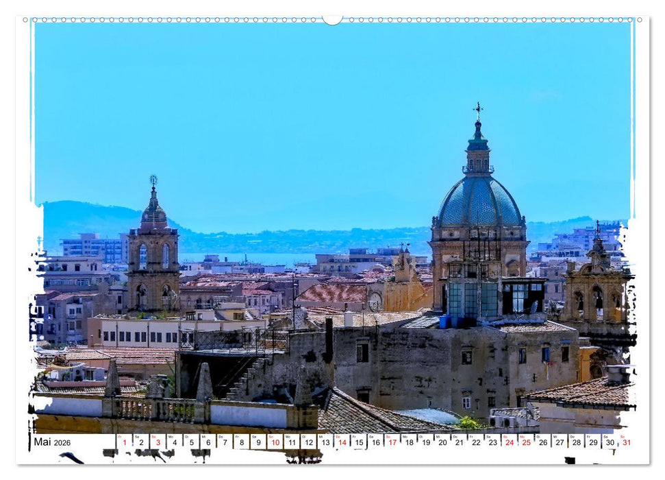Palermo die marode Schönheit (CALVENDO Wandkalender 2026)