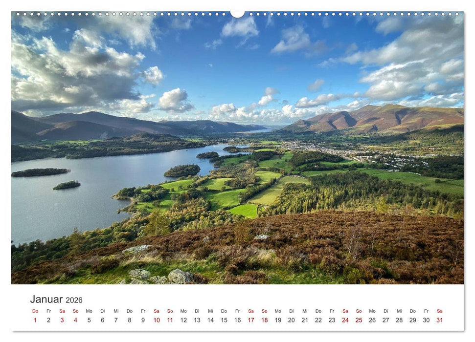 Lake District - Der berühmte Nationalpark Englands. (CALVENDO Premium Wandkalender 2026)