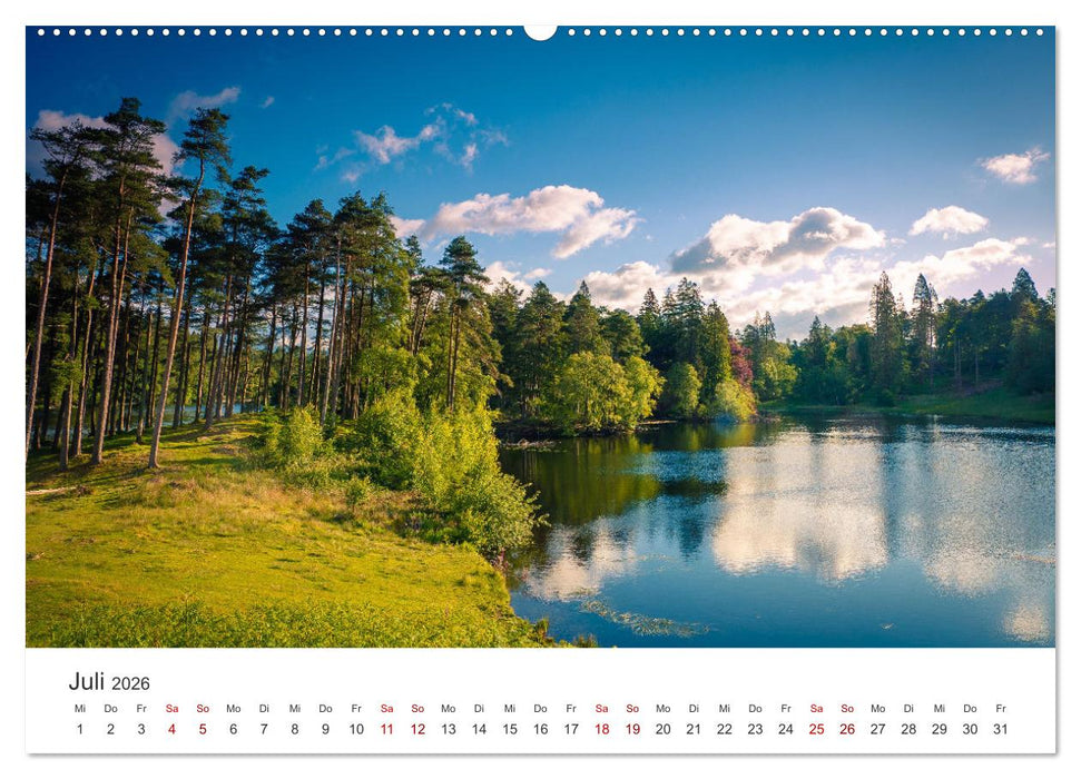 Lake District - Der berühmte Nationalpark Englands. (CALVENDO Premium Wandkalender 2026)