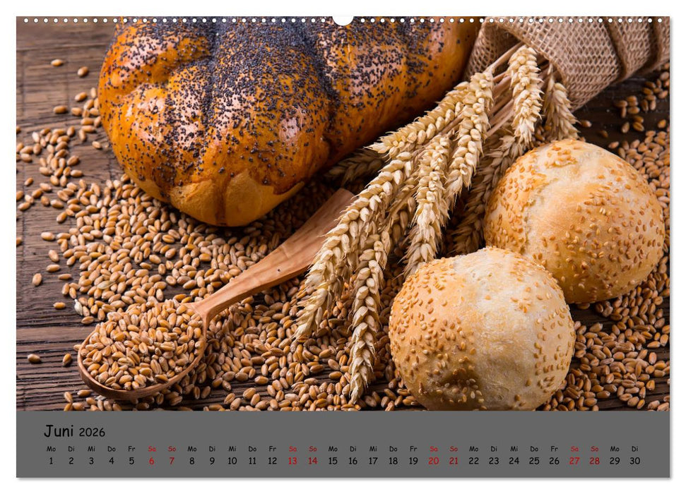 Mein Brotkalender (CALVENDO Premium Wandkalender 2026)